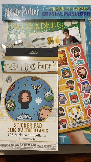 Buy It Now: Lot of 4: Kid-Friendly HARRY POTTER Sticker Books/Sets (New) 2025