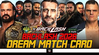 WWE Backlash 2026 - Dream Match Card | Bevelock