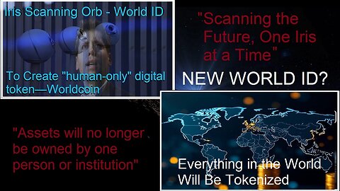Sam Altman’s Creepy World ID Iris Scan Orbs. Everything in the World Will Be Tokenized