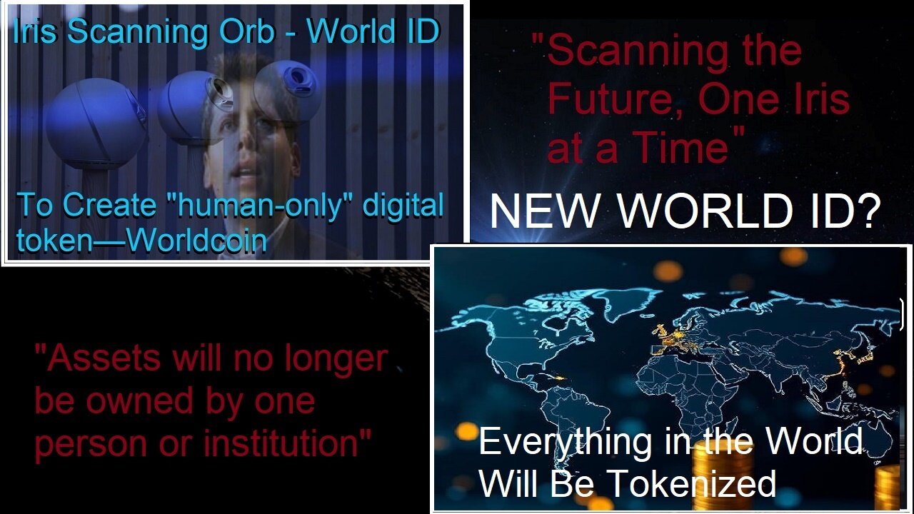 Sam Altman’s Creepy World ID Iris Scan Orbs. Everything in the World Will Be Tokenized