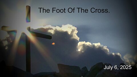 The Foot of the Cross