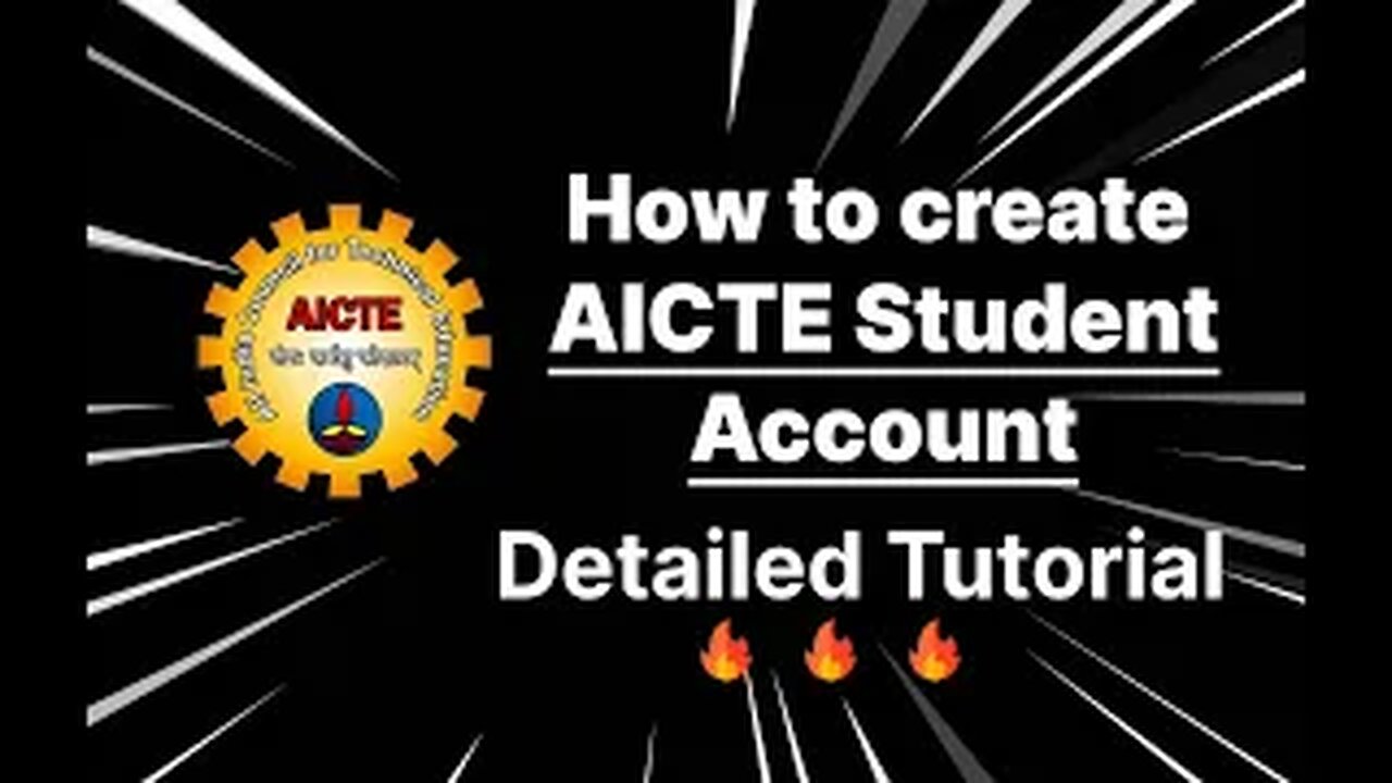 How to signup into AICTE Internship Portal | Appropriate Way || Easy Explanation || Account Creation