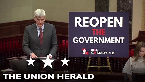Senator Cassidy Delivers Remarks on the 29th Day of the Government Shutdown