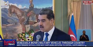 VENEZUELA MOVES MILITARY VEHICLES THROUGH COUNTRY