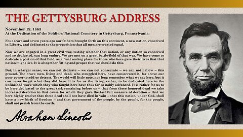 The Gettysburg Address: The Speech That Saved a Nation (And The Lesson We Must Remember)