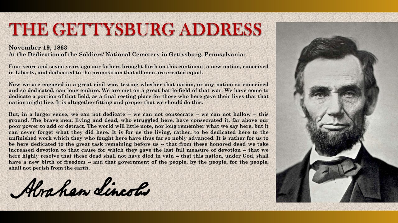 The Gettysburg Address: The Speech That Saved a Nation (And The Lesson We Must Remember)
