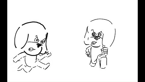 hero's hyper-drive / Lacy's frenzy mode new animation test in work