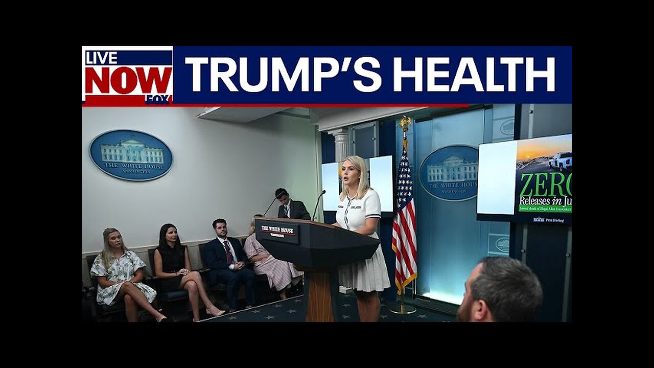 White House Confirms Trump Has Leg Condition, No Special Prosecutor in Epstein Case