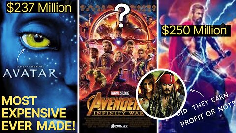 Top 5 Most Expensive Films Ever Made! See Where Billions Were Spent?