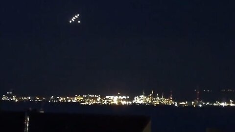 UFO mania - UFO filmed over Martigues, France. 3 different angles🧐🤔🛸🛸🛸🛸🛸🛸