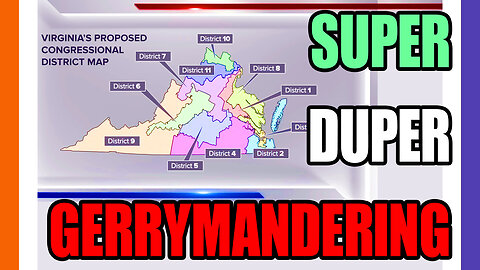 Spanberger EXTREMELY Gerrymanders Virginia 😡😠🤬