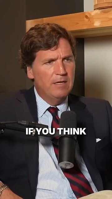 👀 Tucker Carlson: Murdering thousands of children not consistent