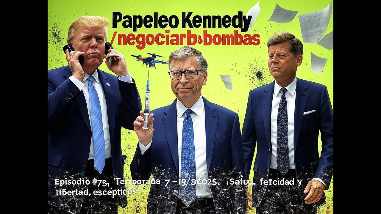 Papeleo Kennedy / negociar bajo bombas - 19.3.2025