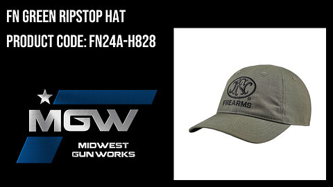 FN Green Ripstop Hat - FN24A-H828