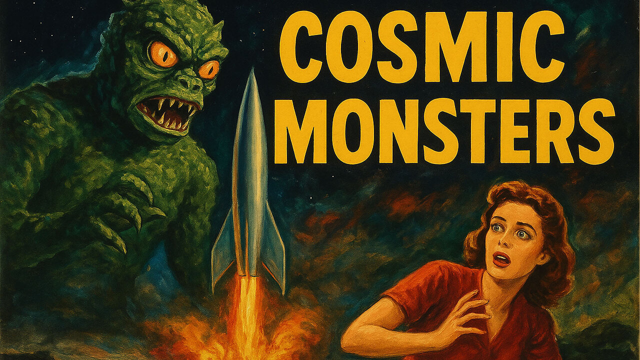 👽✨ Tuesday Night Sci Fi Cosmic Monsters 1958 ✨👽