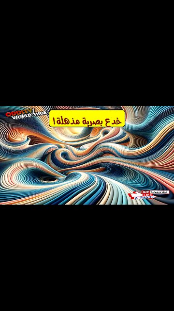 دعنا نخدع عينيك: وهم الإدراك البصري يكشف الحقيقة ️ #وهم_بصري #إدراك #خداع