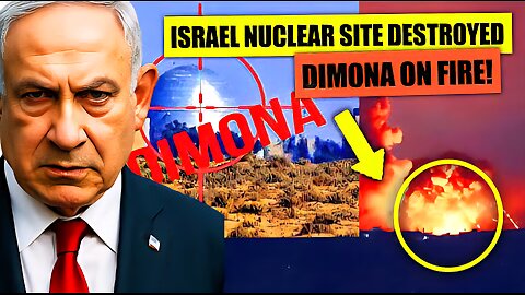 BREAKING: Iranian Missiles OBLITERATE Israeli Nuclear Facility — Massive Explosions Rock Tel Aviv!