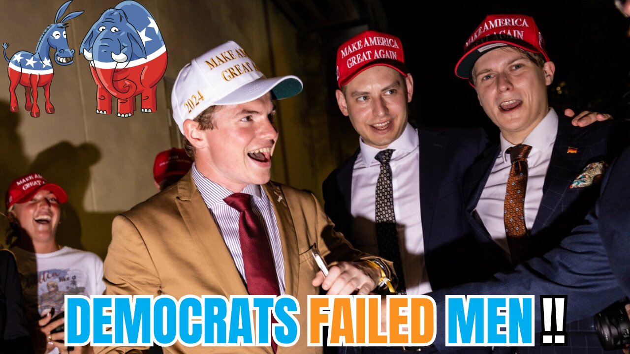 Dems WASTE $20 million studying young men after years of trashing them!