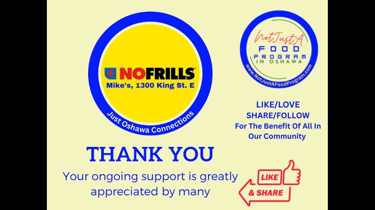 No Frills Mike's, Oshawa Not Just A Food Program Oshawa June 2025