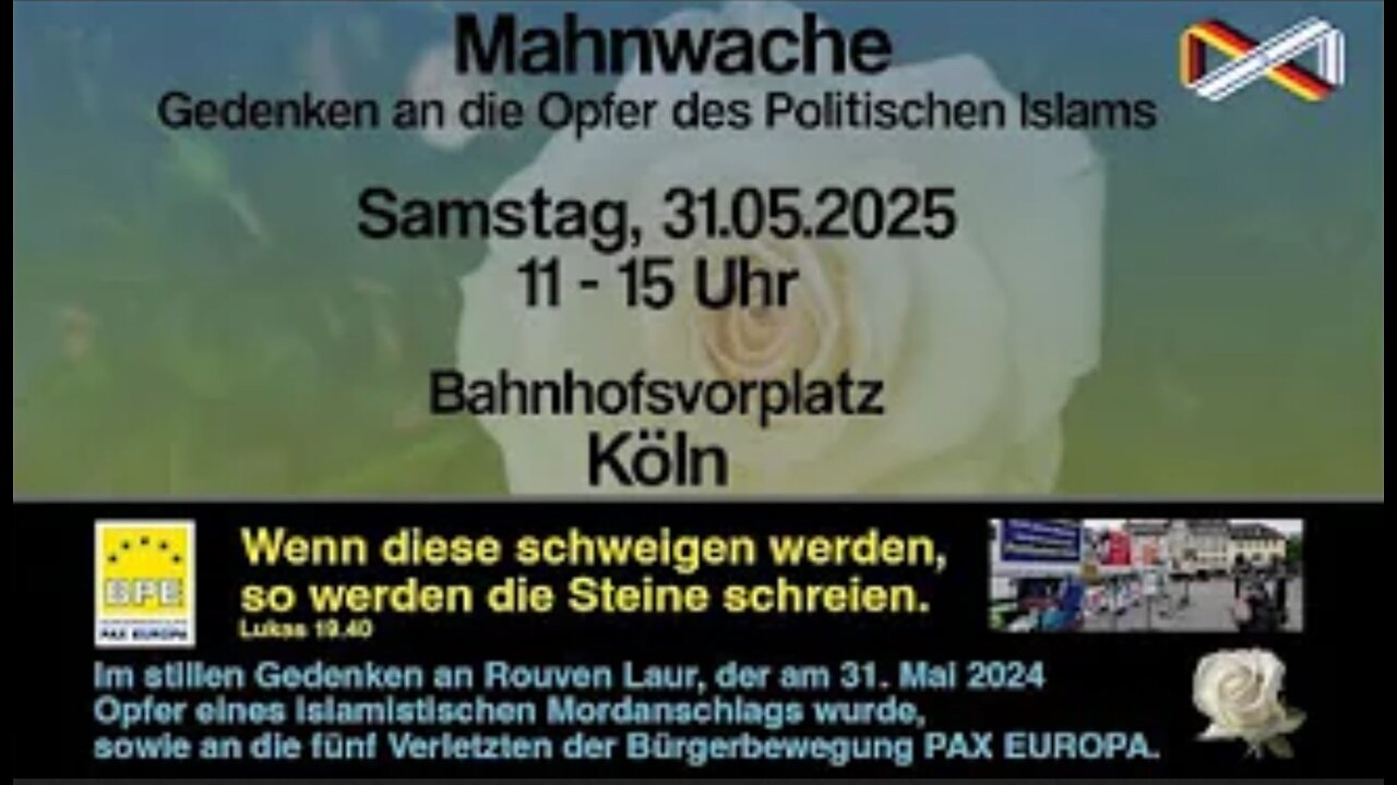 🚨LIVESTREAM-LINKS IN DER BESCHREIBUNGS-BOX🚨👉🇩🇪🇦🇹🇨🇭 BPE Mahnwache