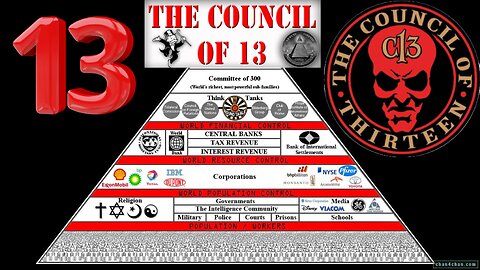 The Council of 13 the Pyramid of Control