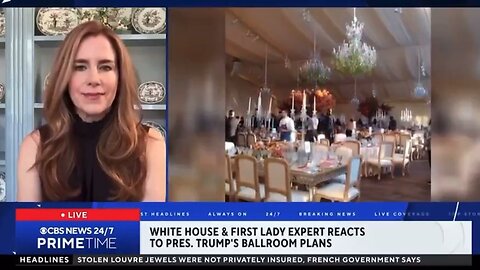 CBS Has Traditions & White House Expert To Talk About Ballroom… Her Response, What Took Them So Long