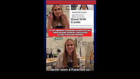 Fired Cinnabon worker gains thousands in donations after slur incident #cinnabonfiring #japd