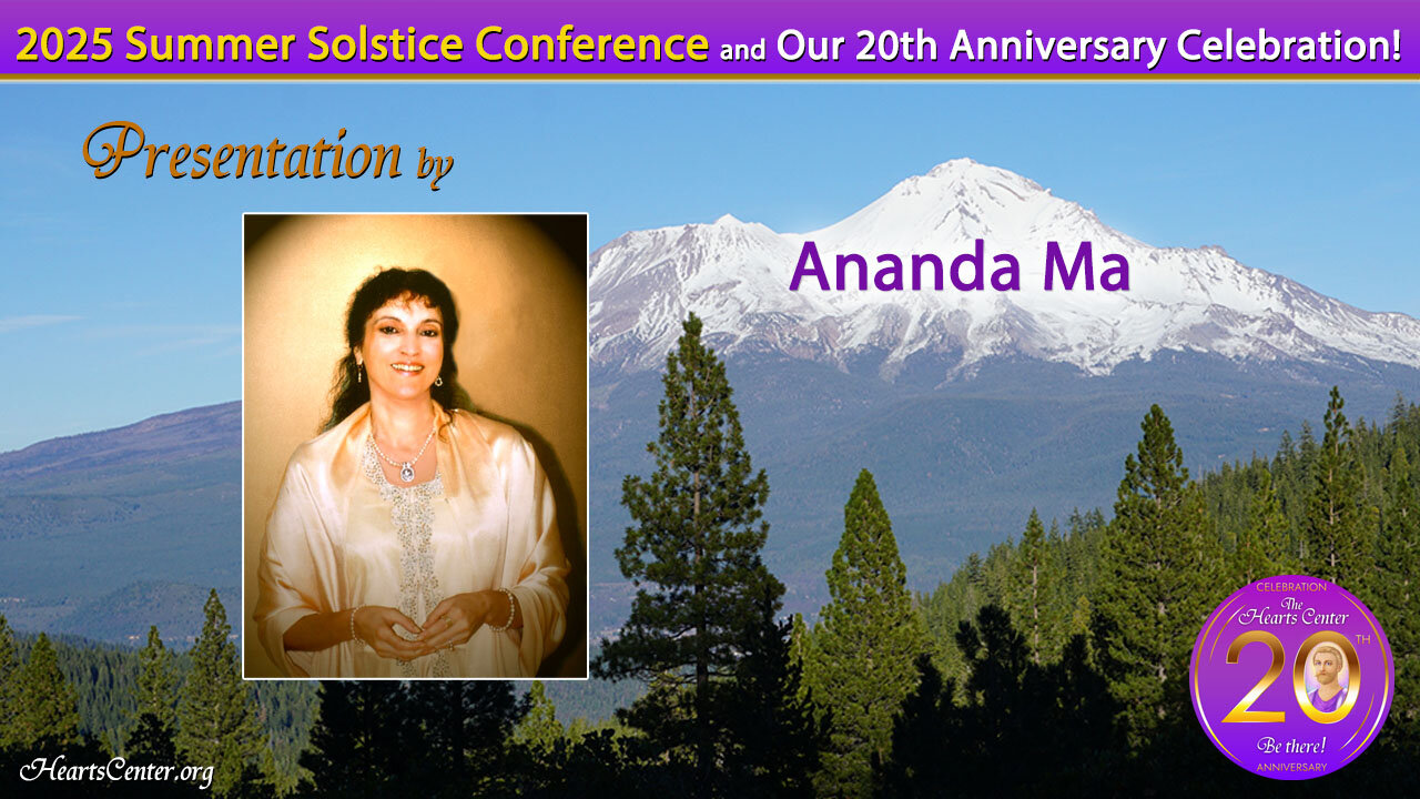 Ananda Ma Introduces Herself to The Hearts Center Community