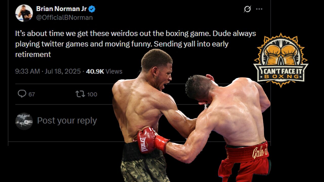 BRIAN NORMAN JR WANTS TO RETIRE DEVIN HANEY ?