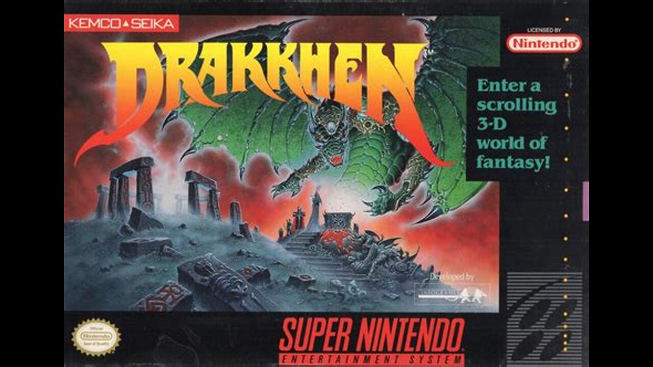 Gaming with Randy 🕹 Drakkhen SNES