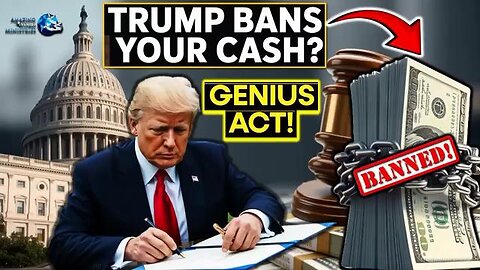 Трамп подписал закон GENIUS Act, который вводит безналичное общество в действие