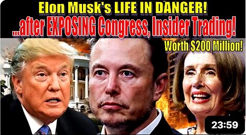 🔥Elon Musk's LIFE IN DANGER after EXPOSING Congress!