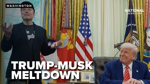President Trump says he’s not ready to talk to Elon Musk