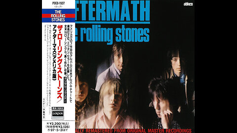 The Rolling Stones - Aftermath (Japan) US Version 1966/1995 CD