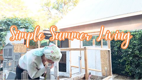FUN & SIMPLE LIVING | 🍞🐔 Projects, Baking & Backyard Vibes