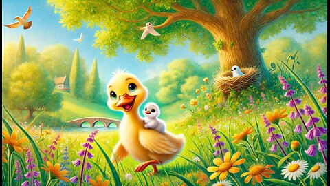 Dippy the Brave Little Duck story for kids in hindi