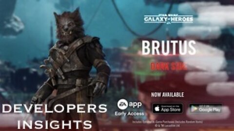 *NEW* Character Brutus! | Now a Werewolf in Star Wars?? C'mon CG! | Developers Insights