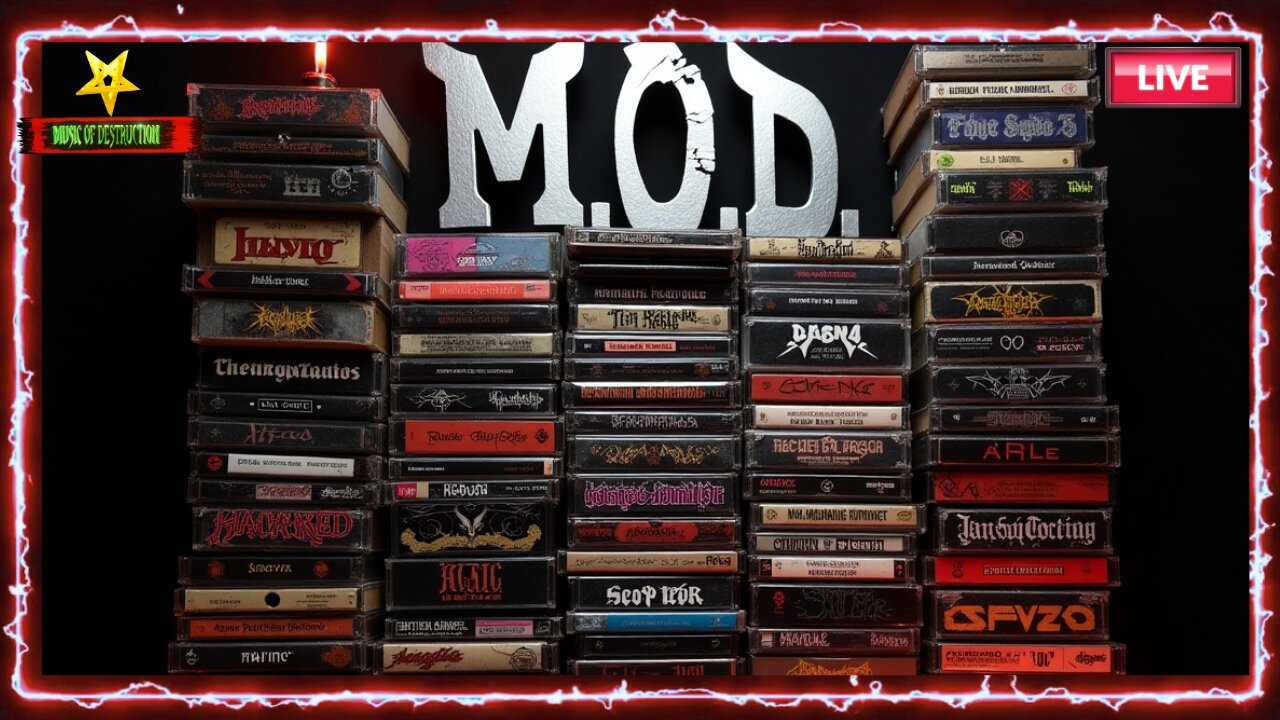 🟢My Metal Tape Collection LIVE!
