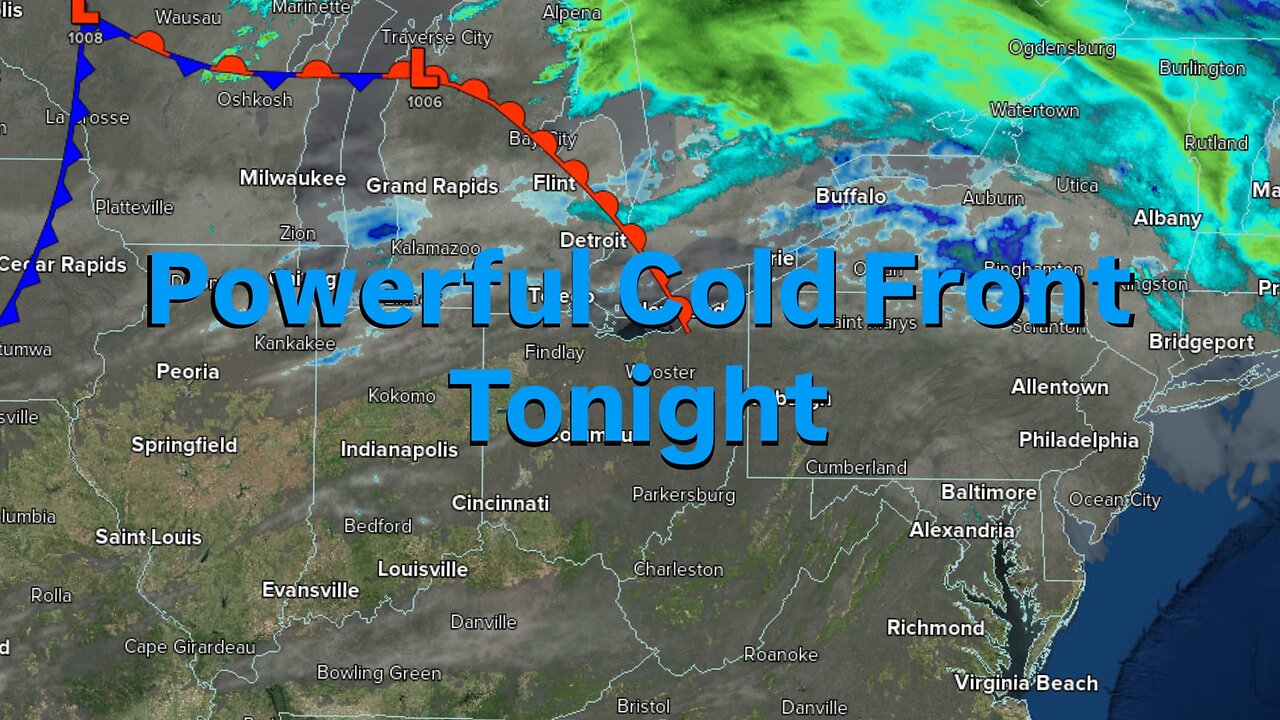 Powerful Cold Front Tonight