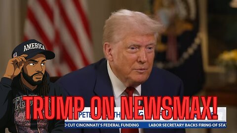 TRUMP ON NEWSMAX PLUS BEEF IN THE "WOKE" RIGHT!