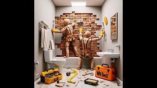 Work timewe grout the shower