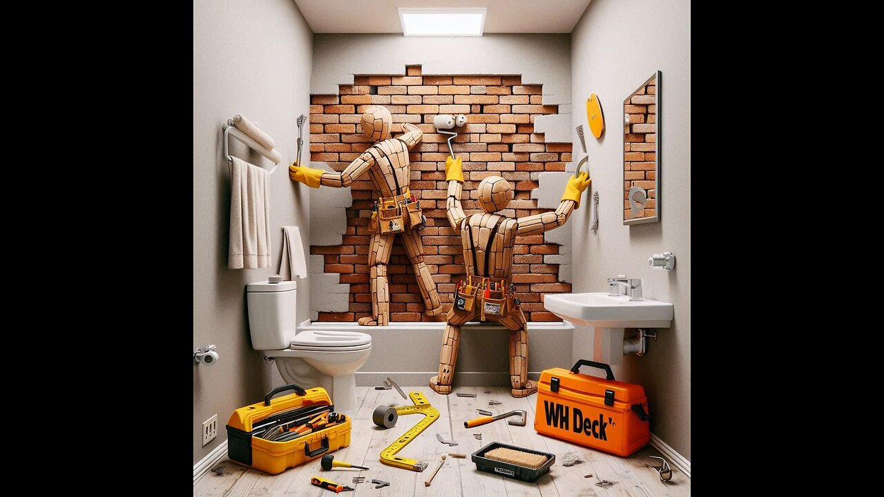 Work timewe grout the shower