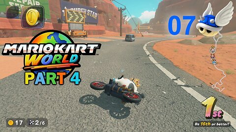 Mario Kart World (Blind) Part 3 ~ Okay, Sky-High Sundae Got a Massive Glow Up.