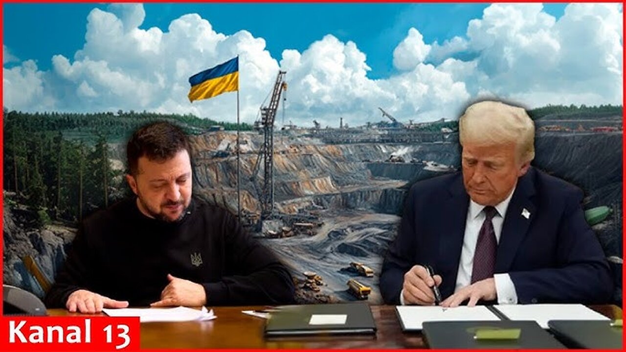 Ukraine signs Memorandum with US - Investments in minerals and reconstruction soon