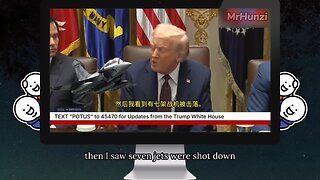 US President, Donald Trump: "India lost 7+ jets to Pakistan"