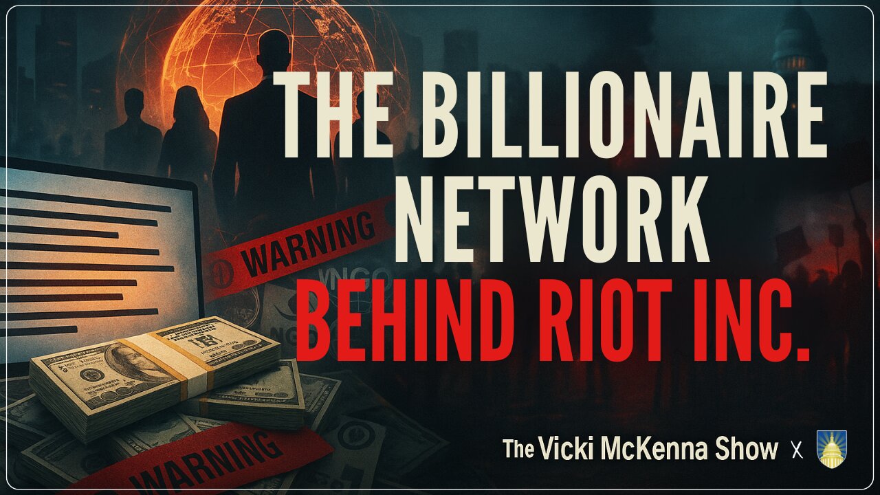 Seamus Bruner Exposes the Billionaire Network Behind ‘Riot Inc. // ft. Vicki McKenna Show