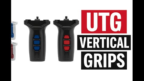 Streamlined Control for Your Build — UTG Super-Slim Vertical Foregrip M-LOK