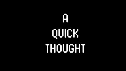 A Quick Thought. Cold war coke