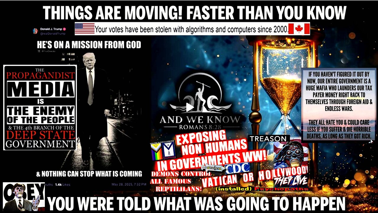 5.29.25: On a mission from GOD, Things are moving! DOGE, Epstein, Key date in COMMS coming, Pray!