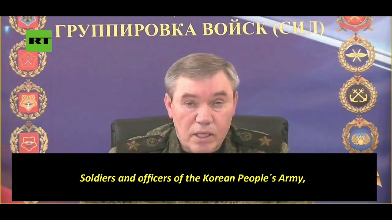 Gen.Gerasimov: N.Korean soldiers performed combat missions ‘SHOULDER TO SHOULDER’ with Russians